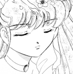 Peach closeup from the manga