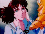 Miya-sama caresses a shocked Nanako